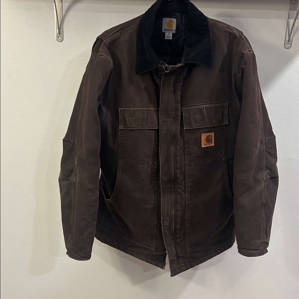 Carhartt Men's Dark Brown Field Jacket